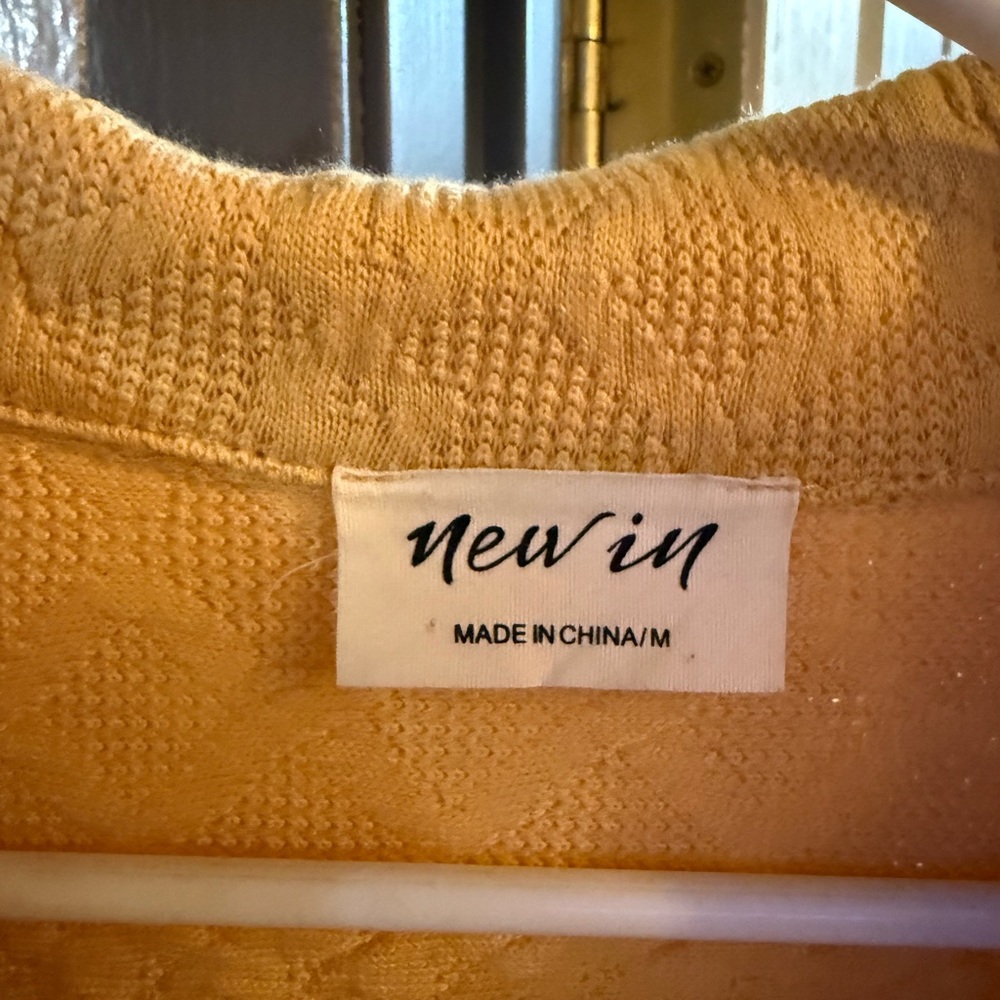New In Yellow Utility Jacket - Picture 3 of 3
